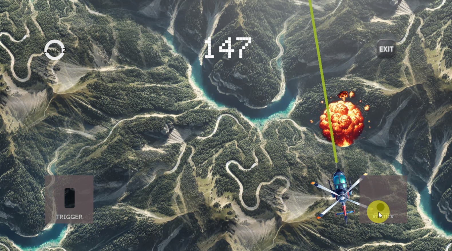 Helicopter Defender Gameplay